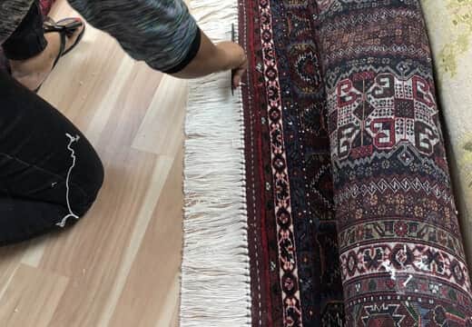 Rug Fringe Resizing